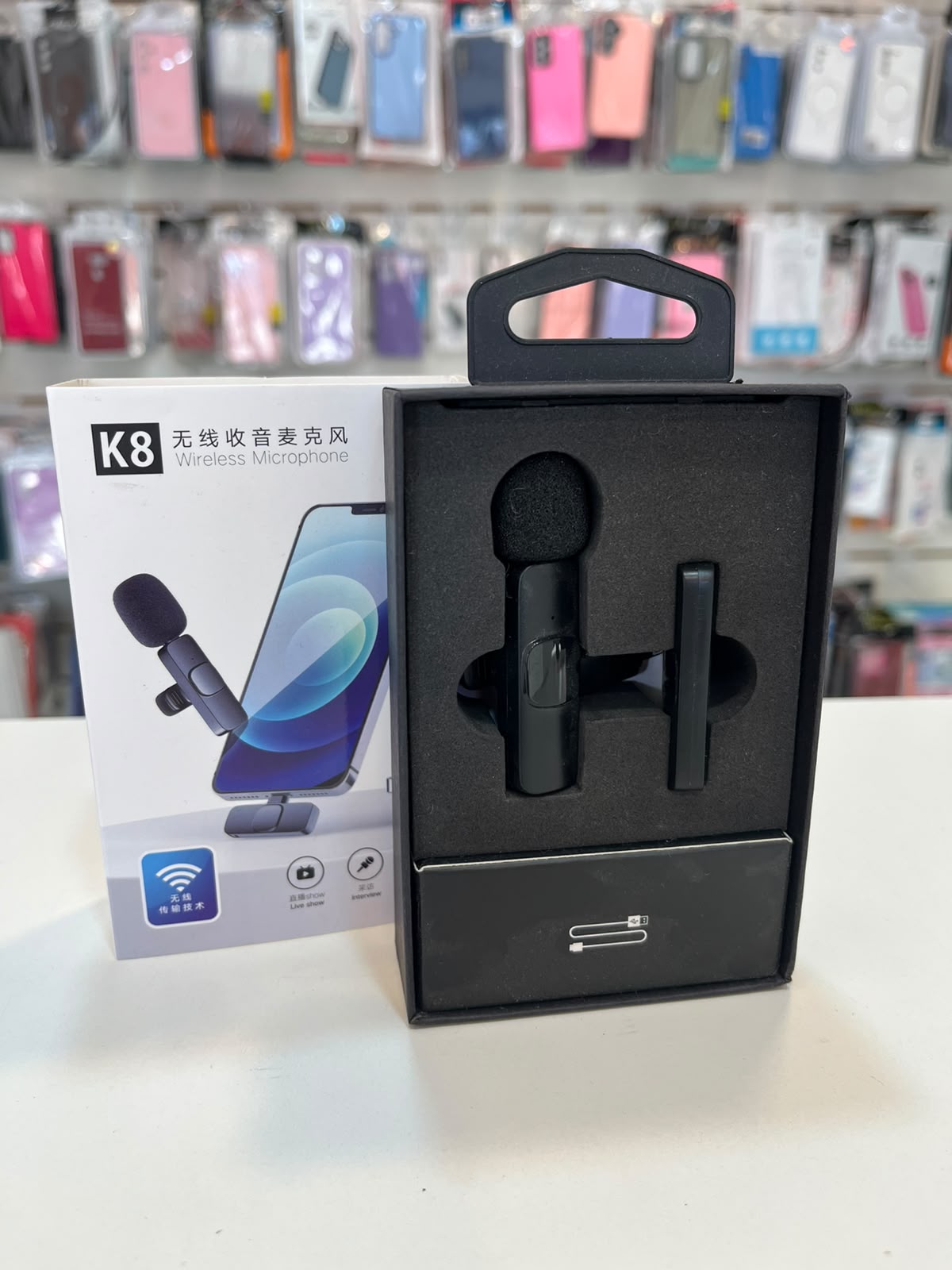 Microphone Wireless K8