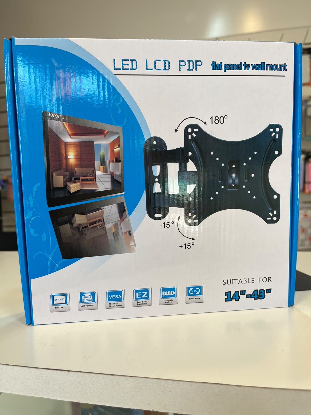 Soporte para TV (14"-43")