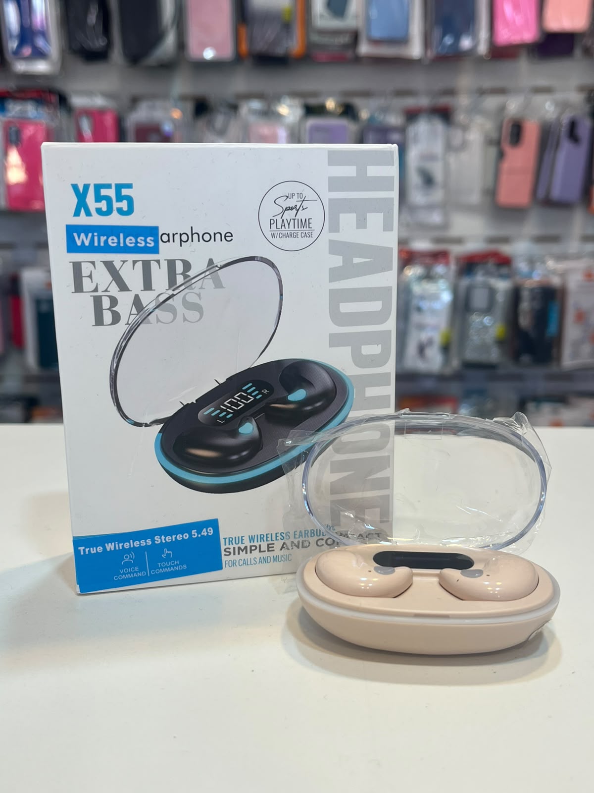 Auriculares Wireless Earphone x55