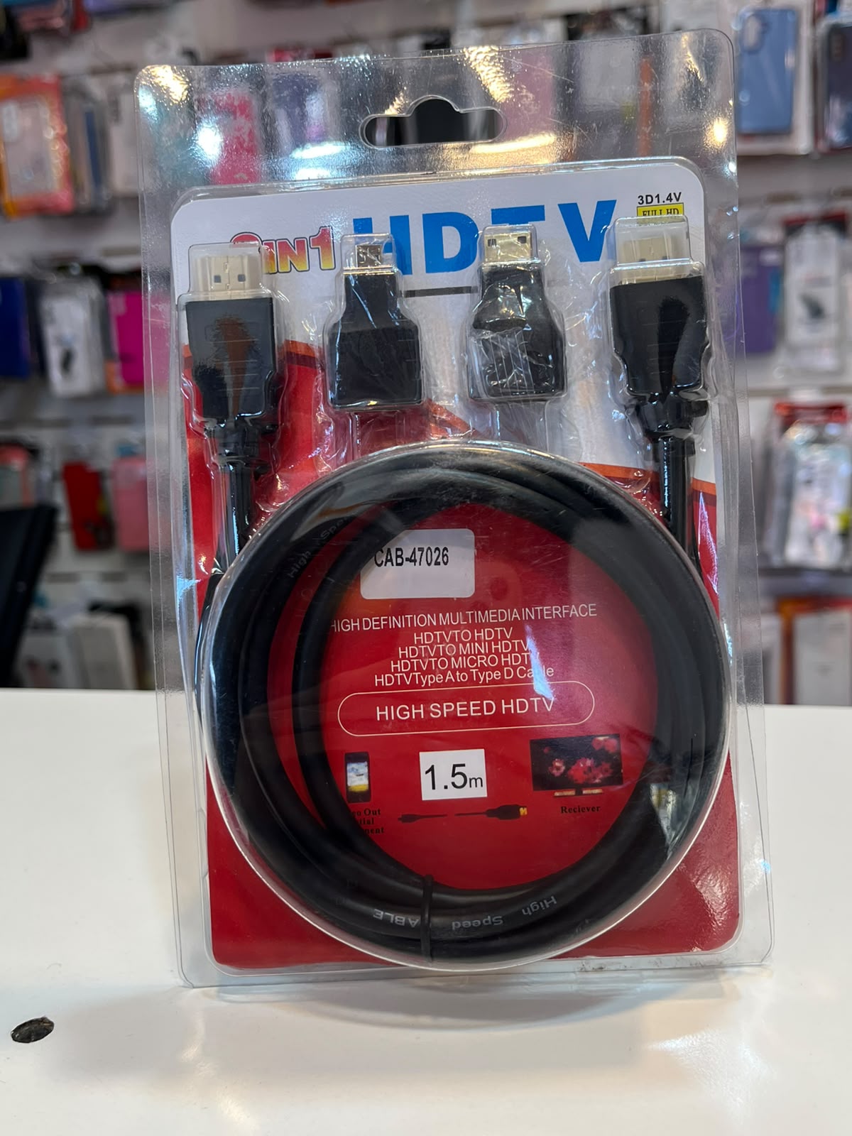 Cable HDMI 3 en 1 